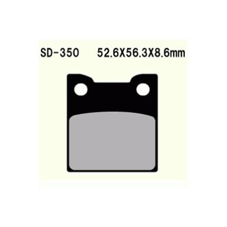 KLOCKI HAMULCOWE VESRAH SEMI-METALLIC  VD-350