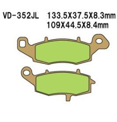 VESRAH KLOCKI HAMULCOWE KH229 (MADE IN JAPAN)
