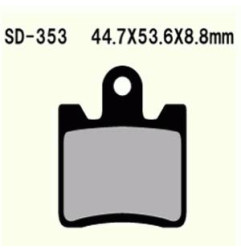 KLOCKI HAMULCOWE VESRAH SEMI-METALLIC  VD-353