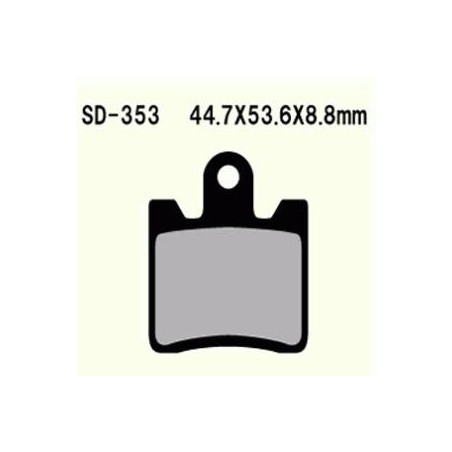 KLOCKI HAMULCOWE VESRAH SEMI-METALLIC  VD-353