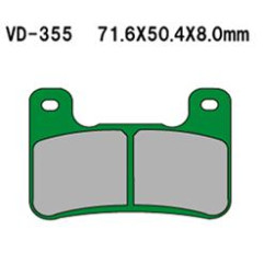 VESRAH KLOCKI HAMULCOWE KH379 (MADE IN JAPAN)