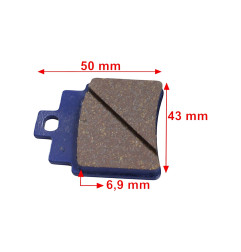 KLOCKI HAMULCOWE KYMCO MAXXER 250/300 - NEW MAXXER 300 - KXR 250 - GRAND DINK 250