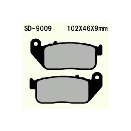 KLOCKI HAMULCOWE VESRAH SEMI-METALLIC VD-9009