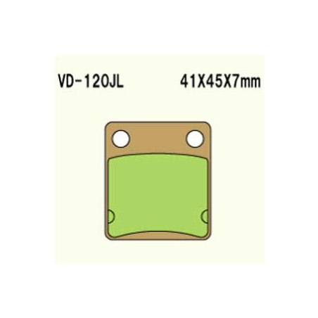 KLOCKI HAMULCOWE VESRAH SINTERED METAL  VD-120JL (FA54HH)
