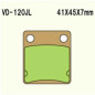 KLOCKI HAMULCOWE VESRAH SINTERED METAL VD-120JL (FA54HH) KLOCKI HAMULCOWE VESRAH SINTERED METAL VD-120JL (FA54HH)