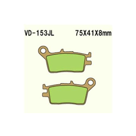 KLOCKI HAMULCOWE VESRAH SINTERED METAL  VD-153JL