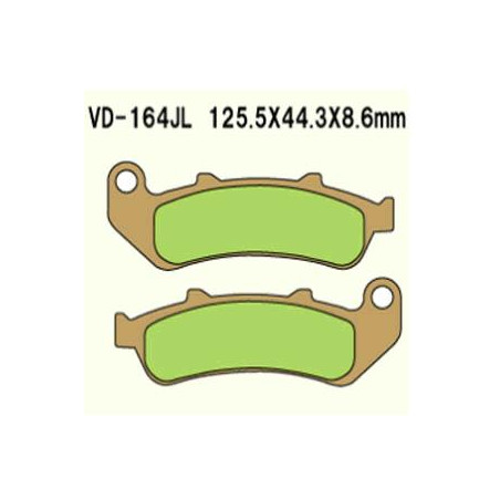 KLOCKI HAMULCOWE VESRAH SINTERED METAL  VD-164JL