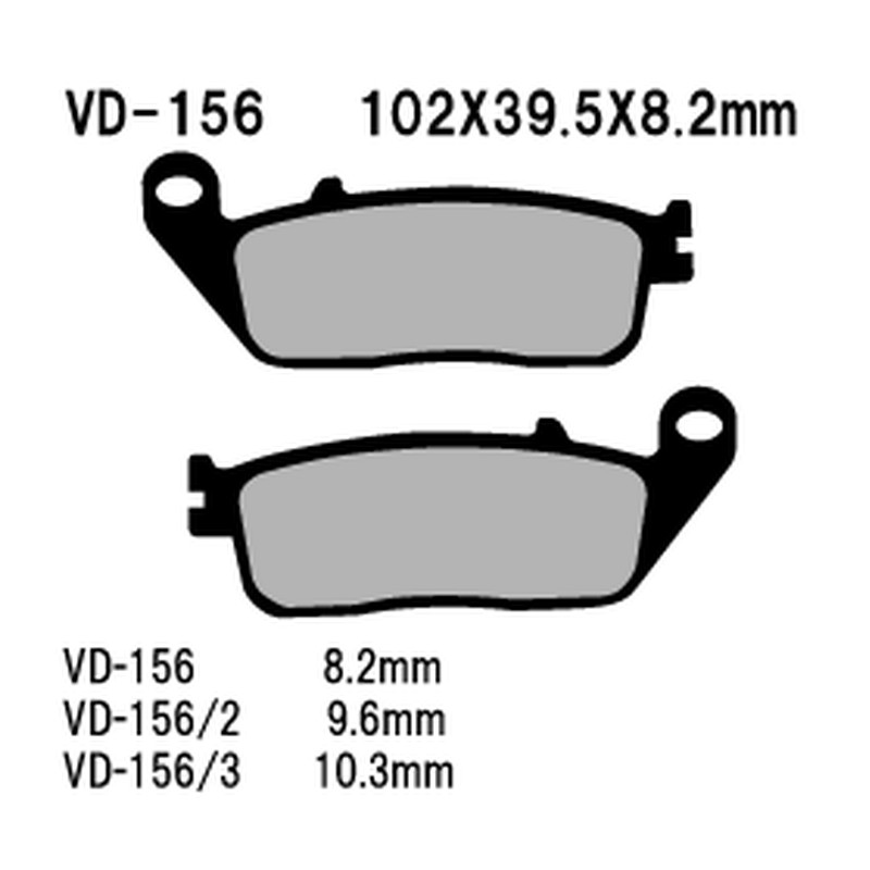 VESRAH KLOCKI HAMULCOWE KH142 / KH196 SPIEK METALICZNY (ZŁOTE) (MADE IN JAPAN) VESRAH KLOCKI HAMULCOWE KH142 / KH196 SPIEK METALICZNY (ZŁOTE) (MADE IN JAPAN)