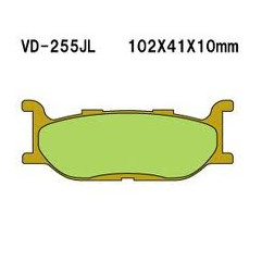 VESRAH KLOCKI HAMULCOWE KH179 SPIEK METALICZNY (ZŁOTE) (MADE IN JAPAN)