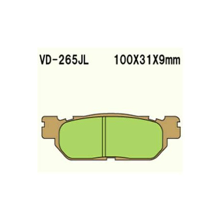KLOCKI HAMULCOWE VESRAH SINTERED METAL VD-265JL