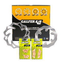 GALFER ZESTAW KTM/HUSQVARNA/HUSABERG (TARCZE I KLOCKI HAMULCOWE PRZÓD I TYŁ) - PATRZ OPIS DODATKOWY