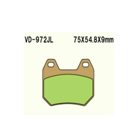 KLOCKI HAMULCOWE VESRAH SINTERED METAL VD-972JL