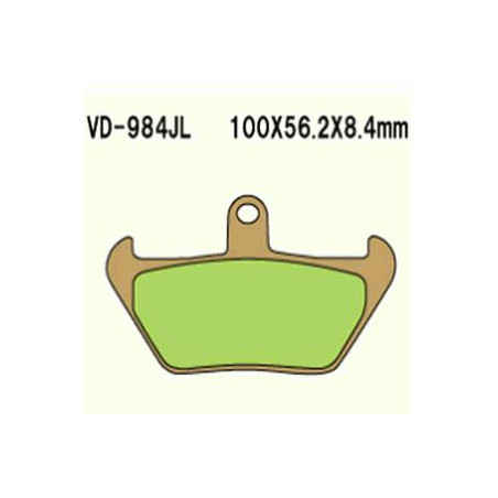 KLOCKI HAMULCOWE VESRAH SINTERED METAL VD-984JL