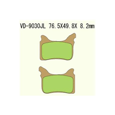 KLOCKI HAMULCOWE VESRAH SINTERED METAL  VD-9030JL