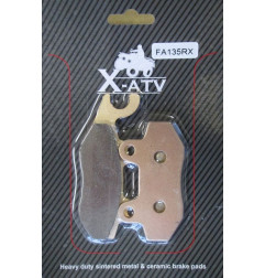 Klocki hamulcowe Kawasaki KVF 750 Suzuki LTR 450 Yamaha Raptor 700 YFZ 450 FA135RX DB2200 prawa strona