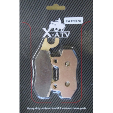 Klocki hamulcowe Kawasaki KVF 750 Suzuki LTR 450 Yamaha Raptor 700 YFZ 450 FA135RX DB2200 prawa strona