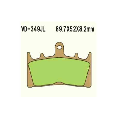 KLOCKI HAMULCOWE VESRAH SINTERED METAL  VD-349RJL