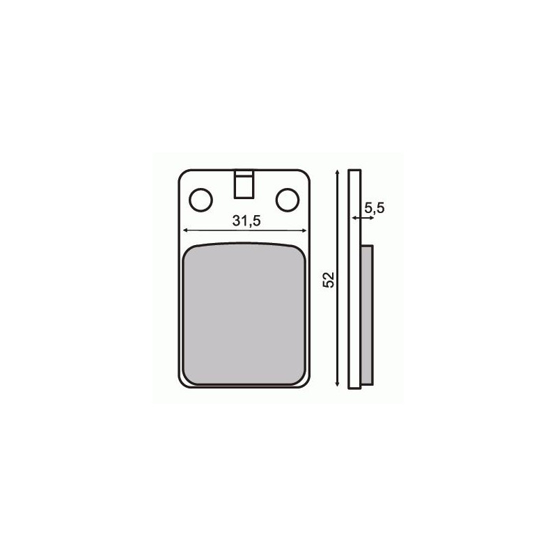 KLOCKI HAMULCOWE F10-F12 KLOCKI HAMULCOWE F10-F12