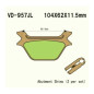 KLOCKI HAMULCOWE VESRAH SINTERED METAL VD-957JL (FA200) KLOCKI HAMULCOWE VESRAH SINTERED METAL VD-957JL (FA200)