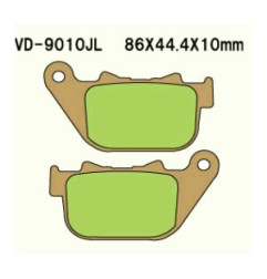 KLOCKI HAMULCOWE VESRAH SINTERED METAL  VD-9010JL (FA387)