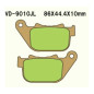 KLOCKI HAMULCOWE VESRAH SINTERED METAL VD-9010JL (FA387) KLOCKI HAMULCOWE VESRAH SINTERED METAL VD-9010JL (FA387)
