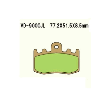 KLOCKI HAMULCOWE VESRAH SINTERED METAL  VD-9000JL (FA335HH)