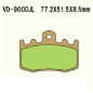 KLOCKI HAMULCOWE VESRAH SINTERED METAL  VD-9000JL (FA335HH)