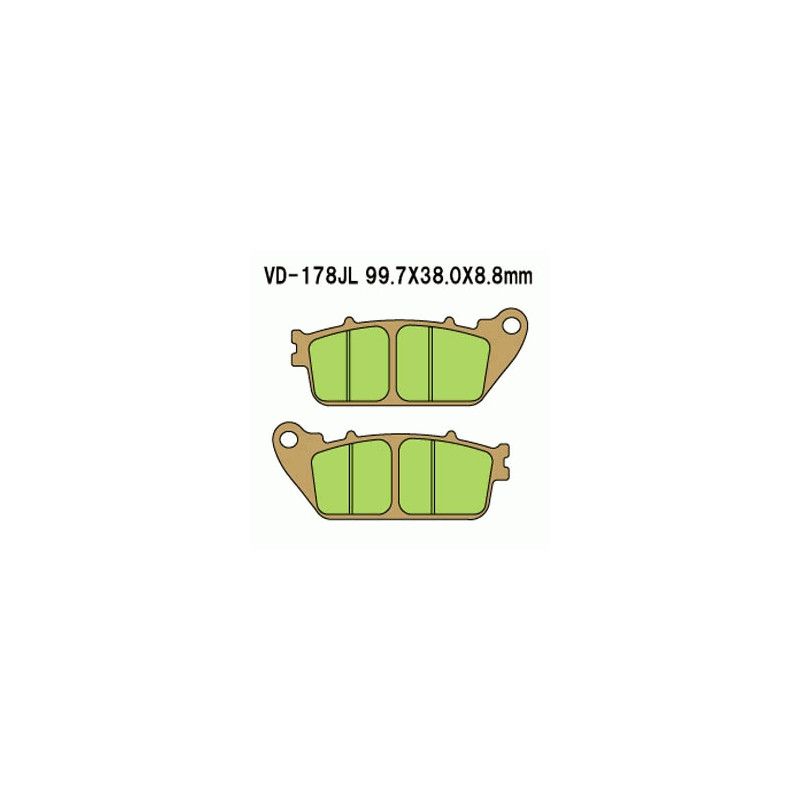 KLOCKI HAMULCOWE VESRAH SINTERED METAL  VD-178JL