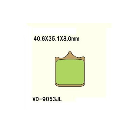KLOCKI HAMULCOWE VESRAH SINTERED METAL VD-9053JL