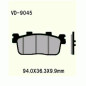 KLOCKI HAMULCOWE VESRAH SEMI-METALLIC  VD-9045 (FA427)