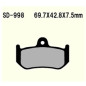 KLOCKI HAMULCOWE VESRAH SINTERED METAL  VD-998JL (TYŁ) MV AGUSTA 675/1090 CCM