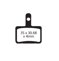 Klocki hamulcowe EBC CFA 327 (2 szt.)