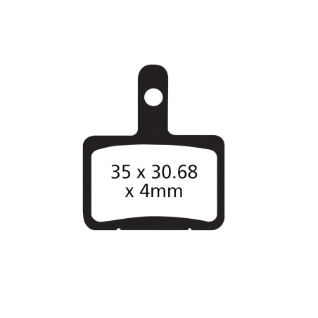 Klocki hamulcowe EBC CFA 327 (2 szt.)