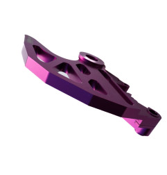 FM-PARTS OSŁONA ALUMINIOWA TARCZY HAMULCOWEJ TYLNEJ KTM / HUSQVARNA / GAS GAS '24-'25 KOLOR PURPUROWY