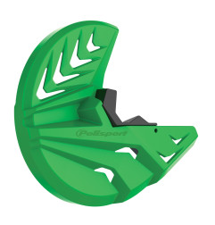 POLISPORT PROMOCJA OSŁONA TARCZY HAMULCOWEJ PRZÓD KAWASAKI KX 250F '20-'26; KX 450F '19-'26 KOLOR ZIELONY