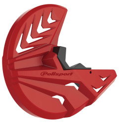 POLISPORT PROMOCJA OSŁONA TARCZY HAMULCOWEJ PRZÓD HONDA CRF 250R '15-'25; CRF 450R '15-'25 KOLOR CZERWONY