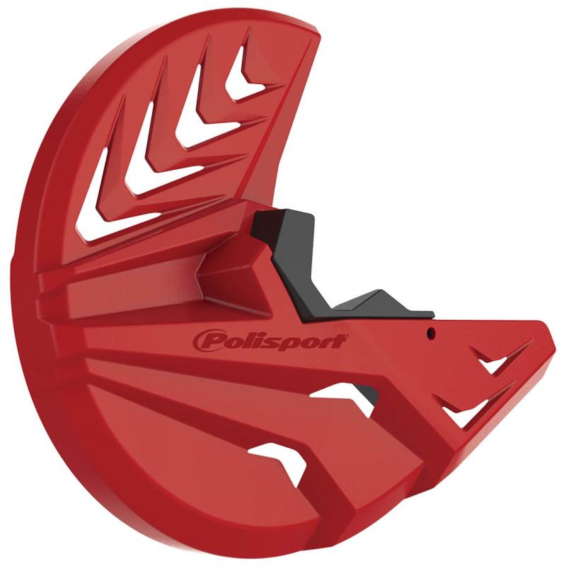 POLISPORT PROMOCJA OSŁONA TARCZY HAMULCOWEJ PRZÓD HONDA CRF 250R '15-'25; CRF 450R '15-'25 KOLOR CZERWONY
