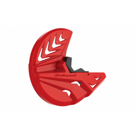 POLISPORT PROMOCJA OSŁONA TARCZY HAMULCOWEJ PRZÓD HONDA CRF 250R '10-'14; CRF 450R '10-'14 KOLOR CZERWONY