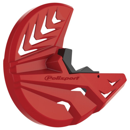 POLISPORT PROMOCJA OSŁONA TARCZY HAMULCOWEJ PRZÓD HONDA CRF 250R '10-'14; CRF 450R '10-'14 KOLOR CZERWONY