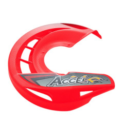 ACCEL ELEMENT PLASTIKOWY OSŁONY TARCZY HAMULCOWEJ (DO ADAPTERA FDCM LUB OSŁONY KPL. FDG) KOLOR CZERWONY - PROMOCJA