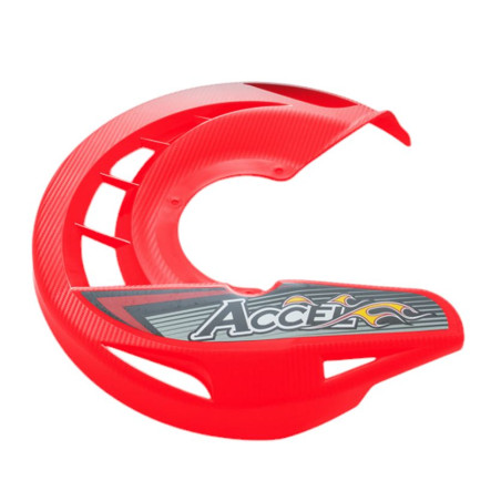 ACCEL ELEMENT PLASTIKOWY OSŁONY TARCZY HAMULCOWEJ (DO ADAPTERA FDCM LUB OSŁONY KPL. FDG) KOLOR CZERWONY - PROMOCJA