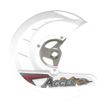 ACCEL OSŁONA TARCZY HAMULCOWEJ PRZÓD YAMAHA YZ/YZF '14-'16 WRF '14-'16KOLOR BIAŁY (FDG-06WH) - PROMOCJA