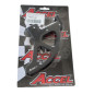 ACCEL OSŁONA ALUMINIOWA TYLNEJ TARCZY HAMULCOWEJ KTM SX/SXF '04-'18, EXC/EXCF '04-'19 HUSQVARNA KOLOR CZARNY