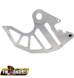 FM-PARTS OSŁONA ALUMINIOWA TARCZY HAMULCOWEJ TYLNEJ KTM / HUSQVARNA / GAS GAS '03-'23 KOLOR SREBRNY