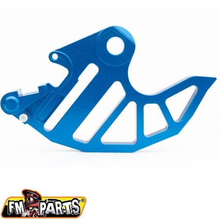 FM-PARTS OSŁONA ALUMINIOWA TARCZY HAMULCOWEJ TYLNEJ KTM / HUSQVARNA / GAS GAS '24-'25 KOLOR NIEBIESKI