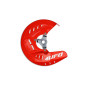UFO 2026/06 OSŁONA TARCZY HAMULCOWEJ PRZEDNIEJ HONDA CRF 250 / 450 X '04-'18, CRF 250 / 450 R '04-'26 UFO 2026/06 OSŁONA TARCZY HAMULCOWEJ PRZEDNIEJ HONDA CRF 250 / 450 X '04-'18, CRF 250 / 450 R '04-'26
