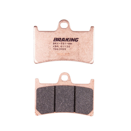 KLOCKI HAMULCOWE BRAKING SINTERED 786CM55 PRZEDNIE