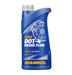 MANNOL BRAKE FLUID DOT-4 (450ML) - PŁYN HAMULCOWY (3002)