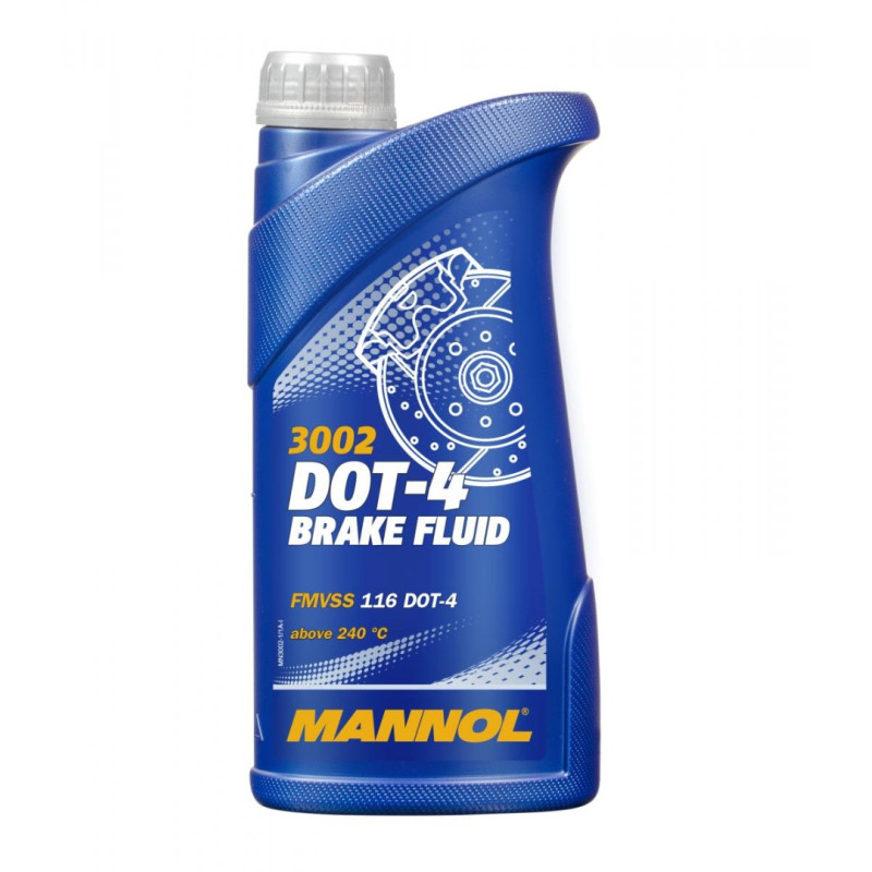 MANNOL BRAKE FLUID DOT-4 1L - PŁYN HAMULCOWY (3002) MANNOL BRAKE FLUID DOT-4 1L - PŁYN HAMULCOWY (3002)