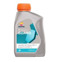 REPSOL PŁYN HAMULCOWY LIQUIDO DE FRENOS DOT-4 500ML (260 C) (25)- ZASTĘPUJE RP701A96